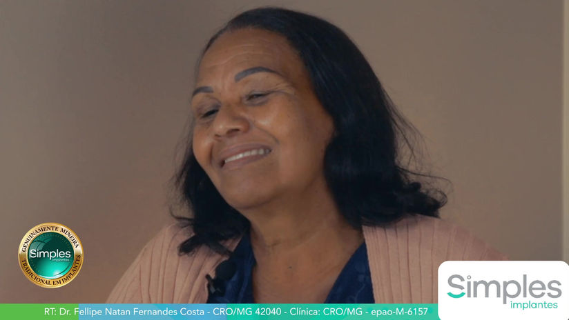 Depoimento Maria da Glória - Cliente Simples Implantes